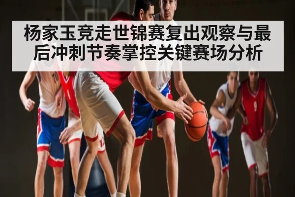 杨家玉竞走世锦赛复出观察与最后冲刺节奏掌控关键赛场分析
